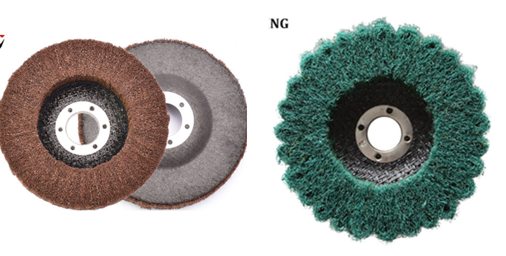 Shape Chart Of Full Non-woven Flap Disc - Plate Shape (PS) 